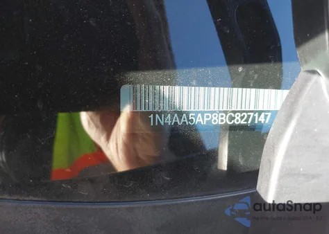 2011 Nissan Maxima 3.5 Sv из США, поврежденный, VIN 1N4AA5AP8BC827147